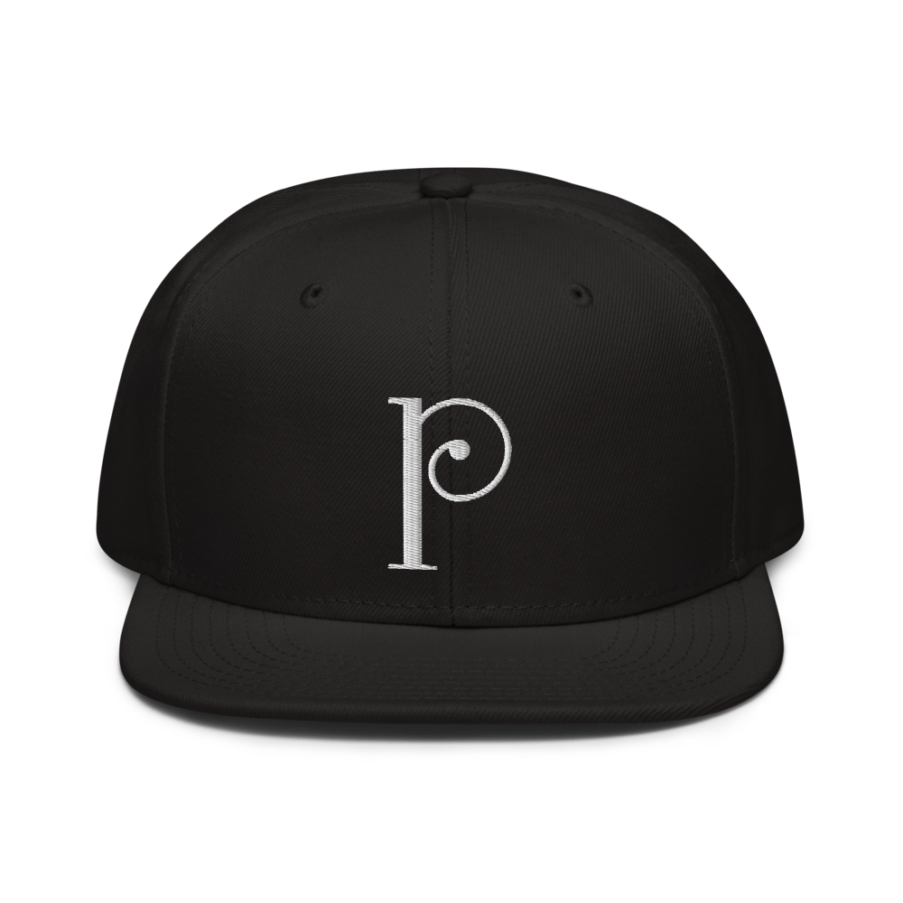 “P” Logo Snapback Hat