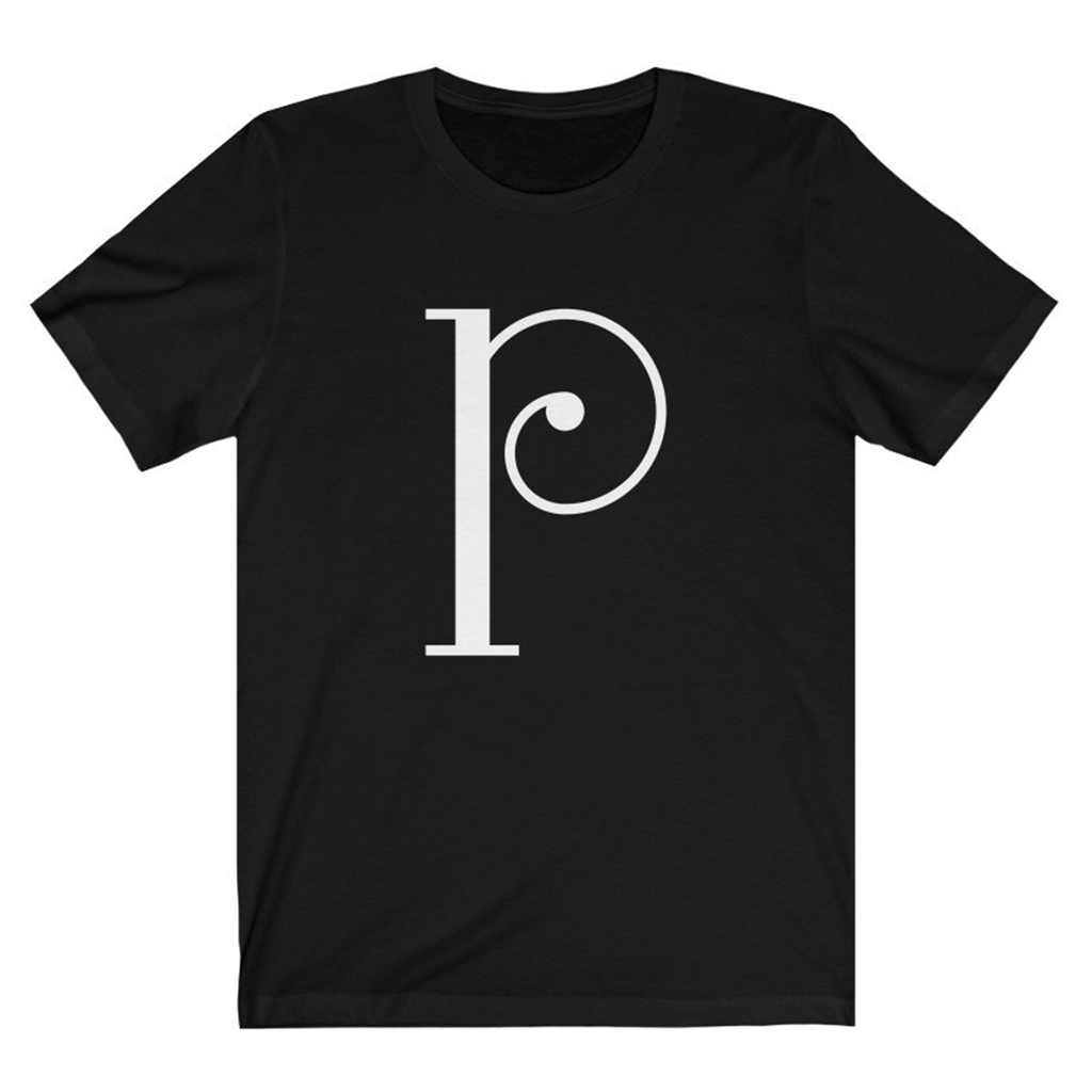 “P” Logo Tee–Unisex Fit