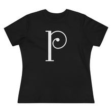 Load image into Gallery viewer, “P” Logo Tee–Women’s Fit
